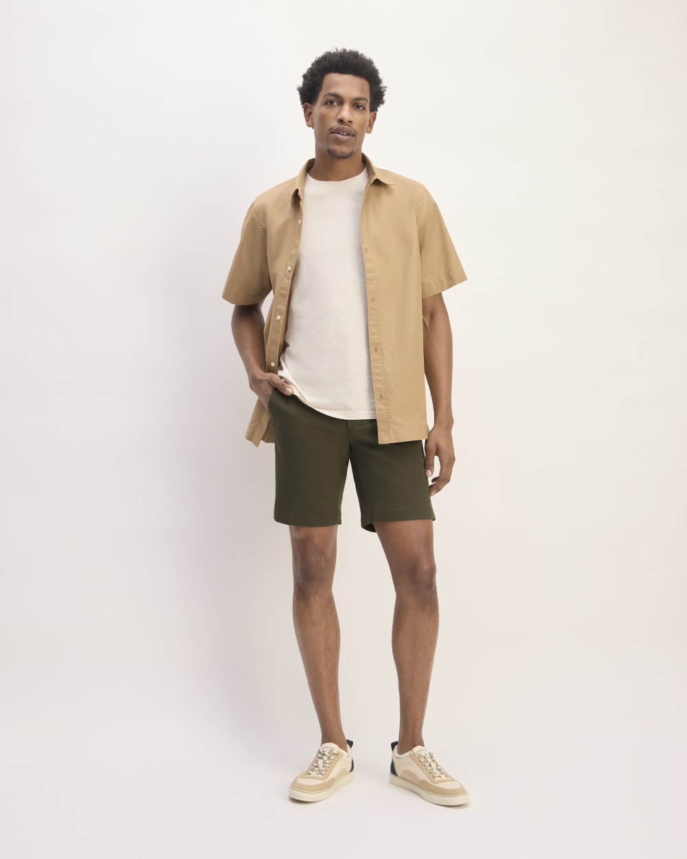 The 9 Slim-Fit Performance Chino Short | Carob - Image 7