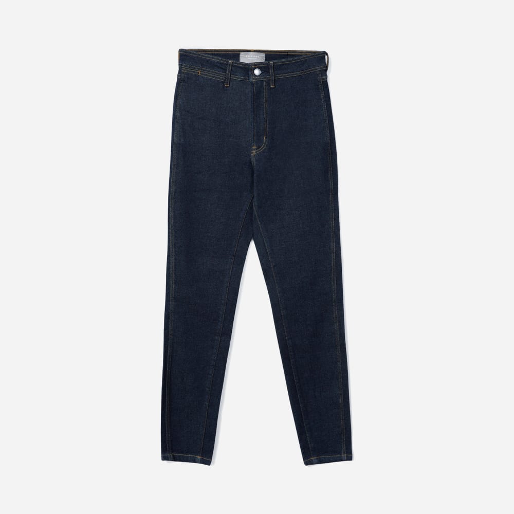 The Way-High® Clean Front Skinny Jean | Dark Indigo | 26.5 Inseam - Image 2
