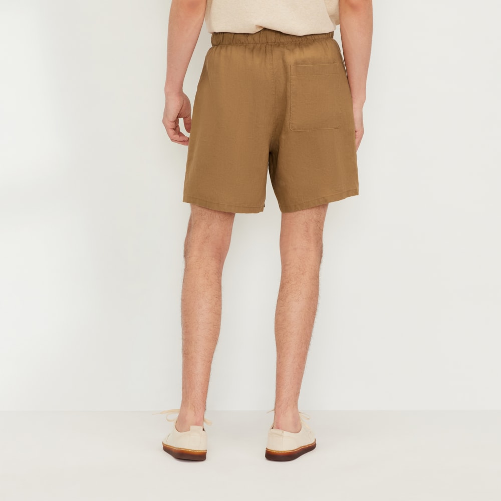 The Linen Easy Short | Toasted Coconut - Image 3