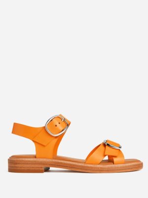 The Twin Buckle Sandal | Turmeric