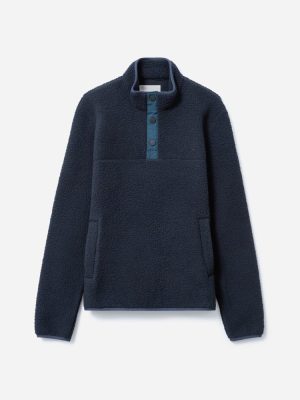 The ReNew Fleece Pullover | Navy