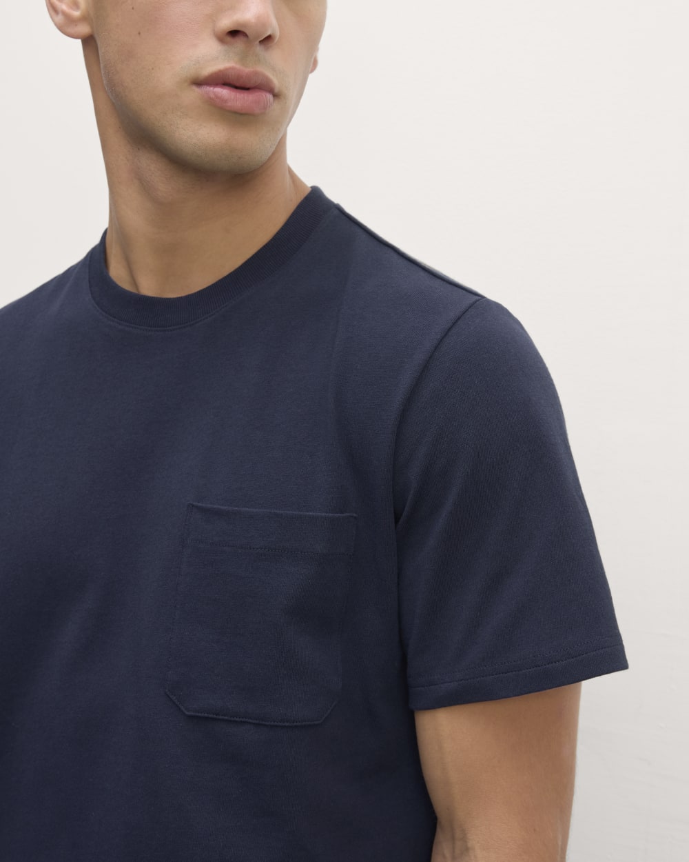 The Premium-Weight Pocket Tee | Uniform | Navy - Image 3
