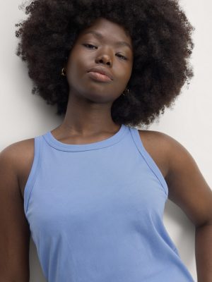 The Tank in Essential Cotton | Blue Opal