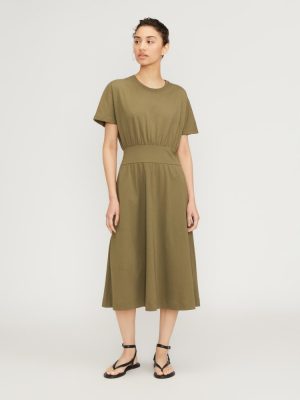 The Organic Cotton Waisted Dress | Kalamata