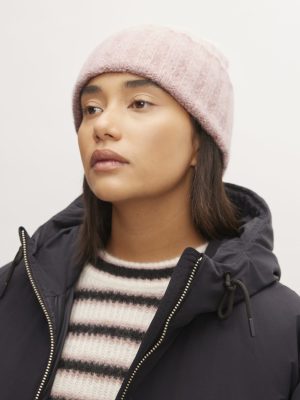 The Alpaca Beanie | Blush Pink