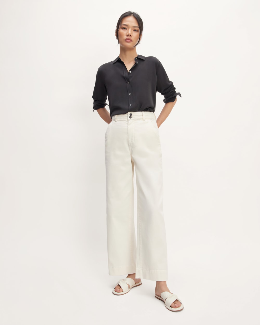 The Day Twist Sandal | Canvas - Image 4