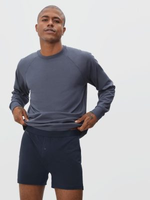 The Supima® Boxer | Uniform | Deep Navy