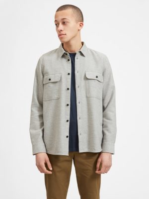 The Heavyweight Overshirt | Uniform | Heathered Grey