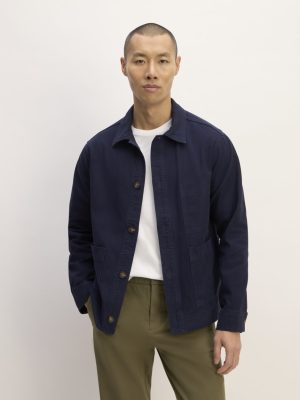 The Organic Cotton Chore Jacket | Navy