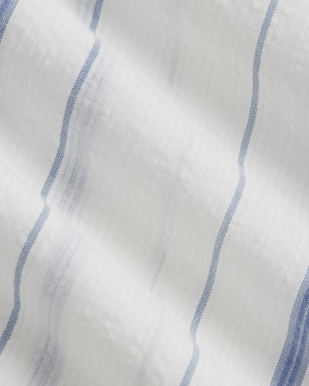 The Gauze Button-Up | Bone / Dutch Blue - Image 6