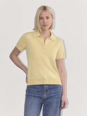 The Polo in Cotton Cashmere | Parsnip