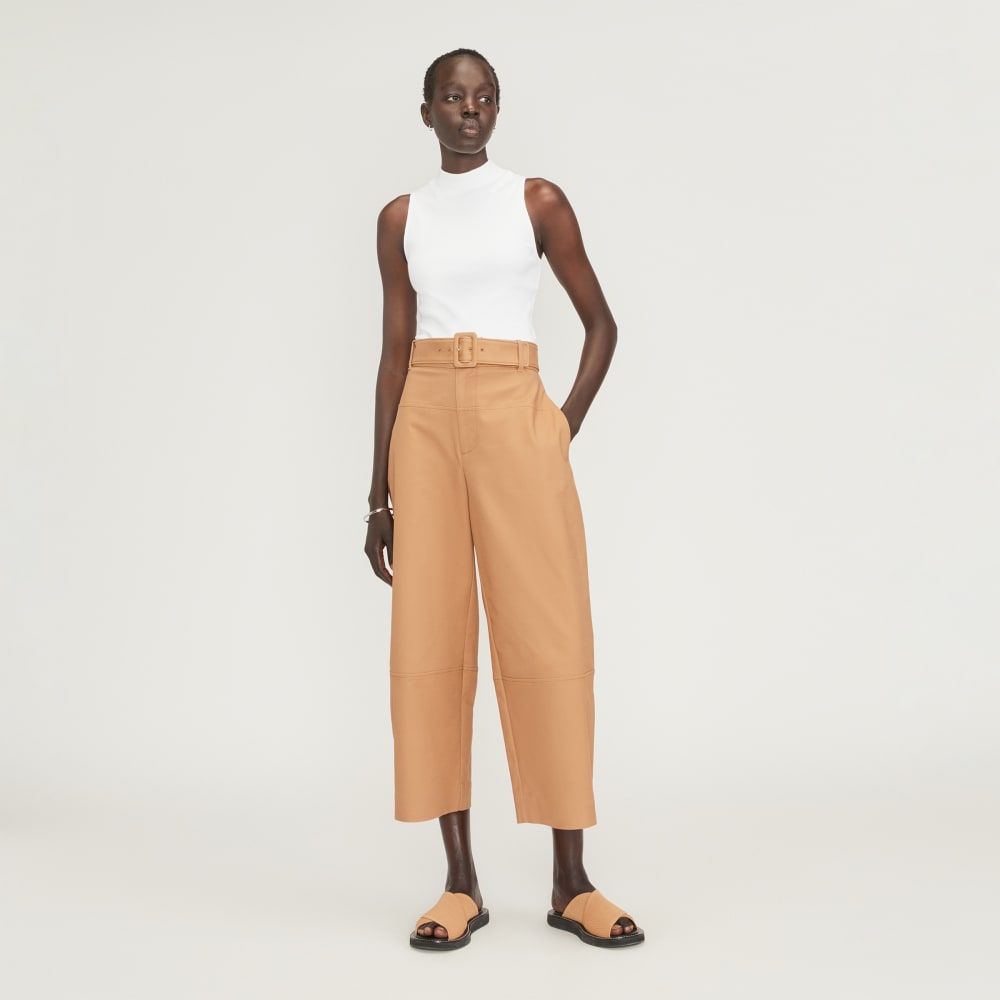 The Ribbed Mockneck Tank | White - Image 5