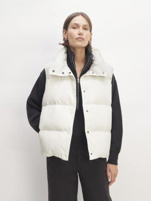 The Puffer Vest | Bone