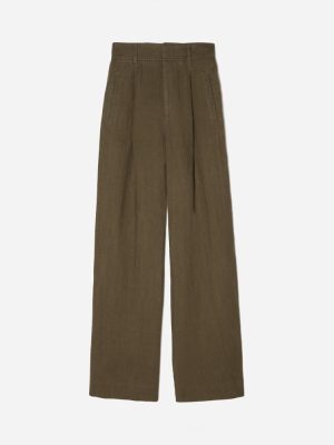 The Linen Way-High® Drape Pant | Beech