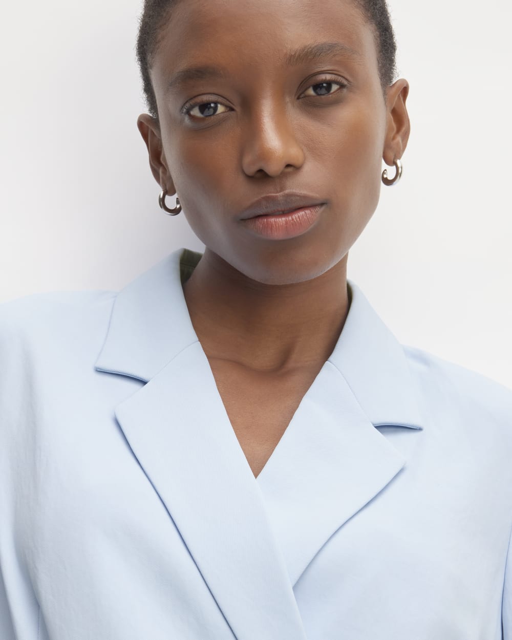 The Drapey Blazer | Chambray Blue - Image 4