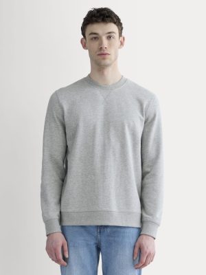 The Off-Duty Terry Crew | Heathered Grey