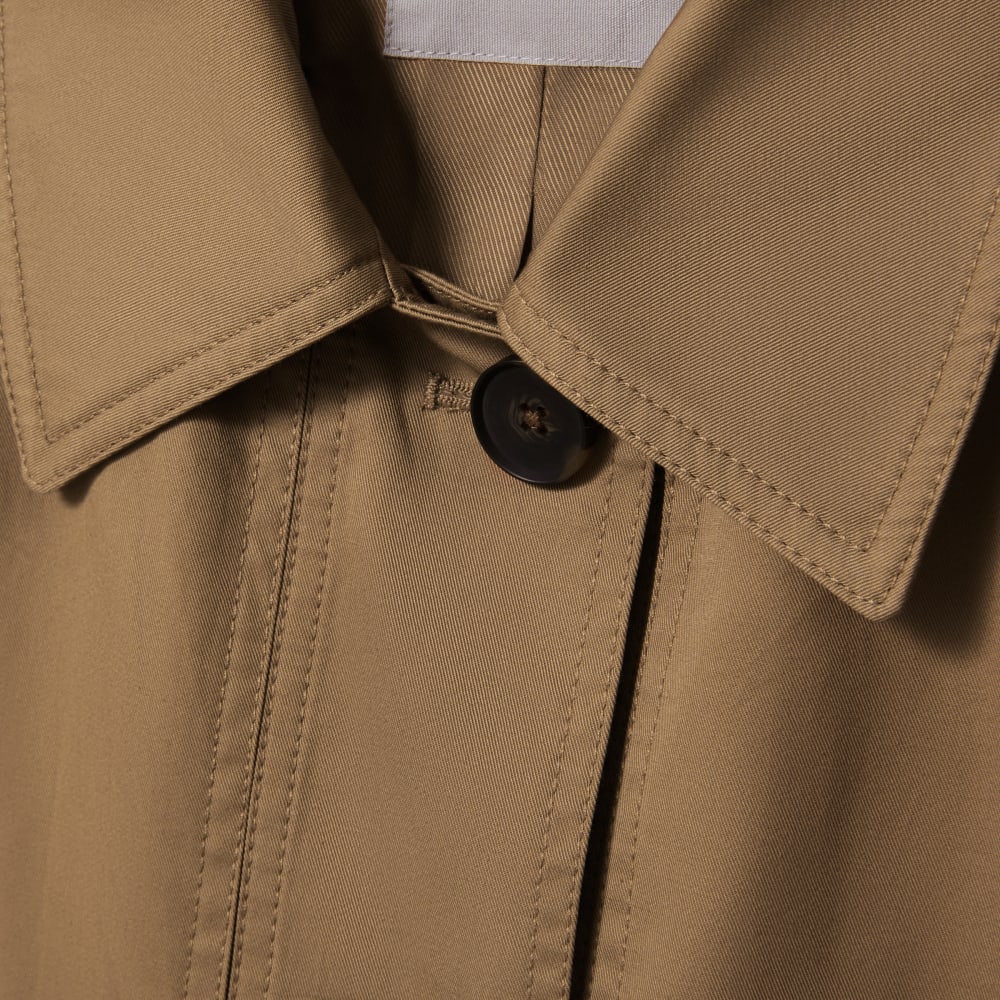 The Long Mac Coat | Toasted Coconut - Image 8