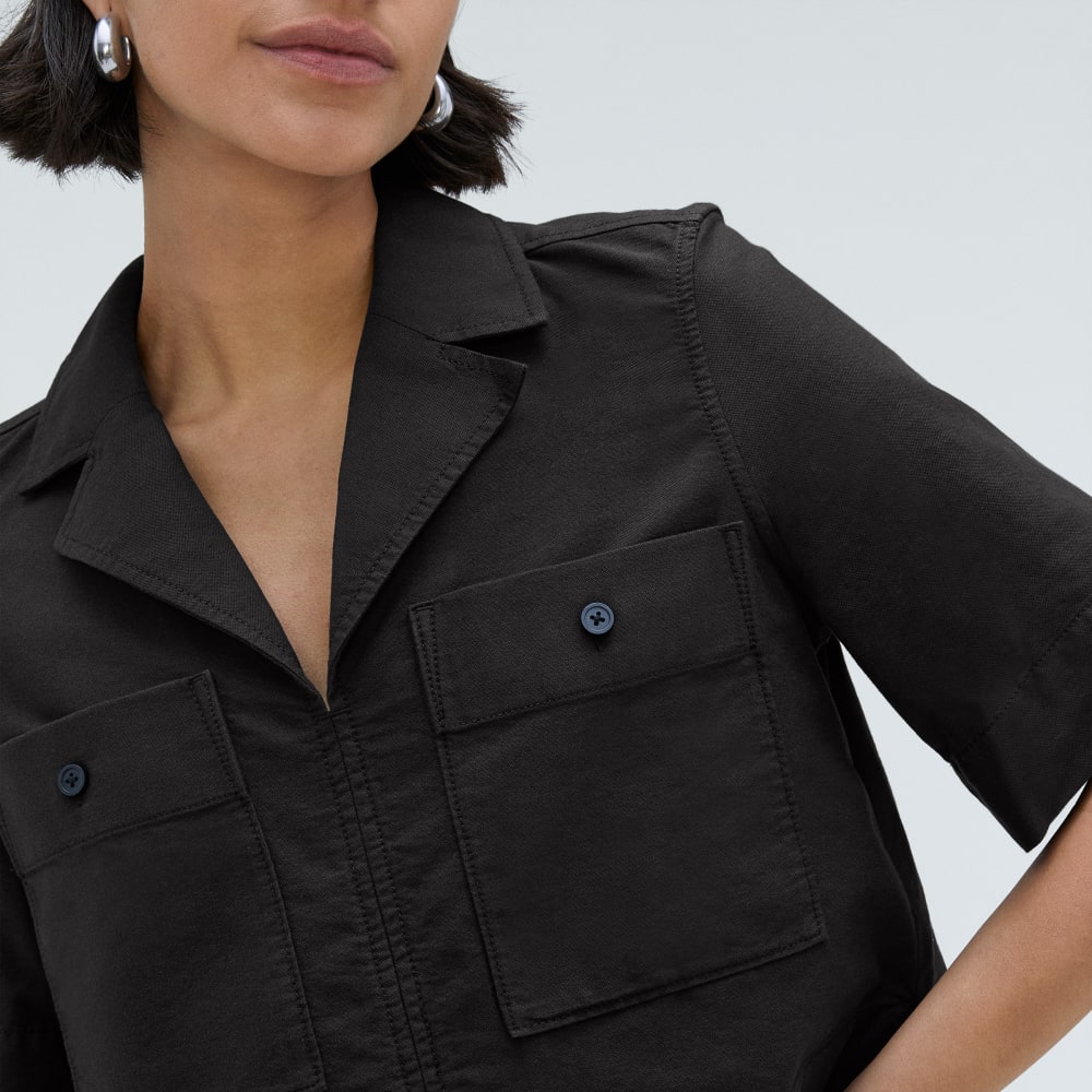 The Oxford Popover | Black - Image 4