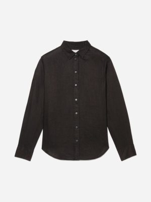 The Must-Have Shirt in Linen | Black