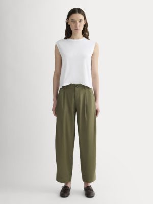 The Everywhere Pant in Stretch Linen | Kalamata