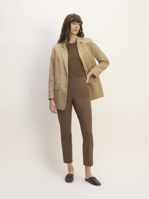 The Bi-Stretch Work Pant | Cocoa