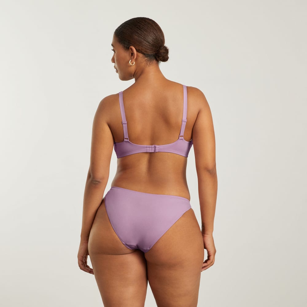 The Square-Neck Bikini Top | Lilac - Image 6