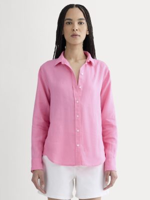 The Must-Have Shirt in Linen | Deep Pink