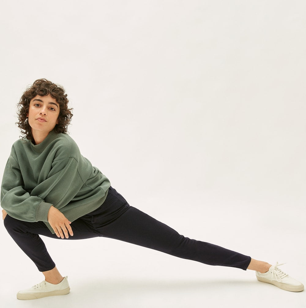 The Way-High® Clean Front Skinny Jean | Black | 28.5 Inseam - Image 2