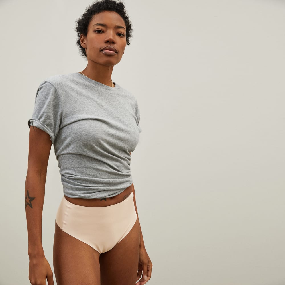 The Invisible High-Rise Thong | Light Tan - Image 2