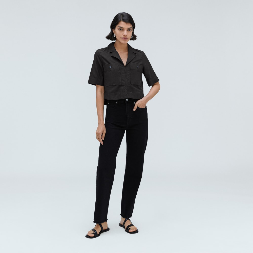 The Oxford Popover | Black - Image 6