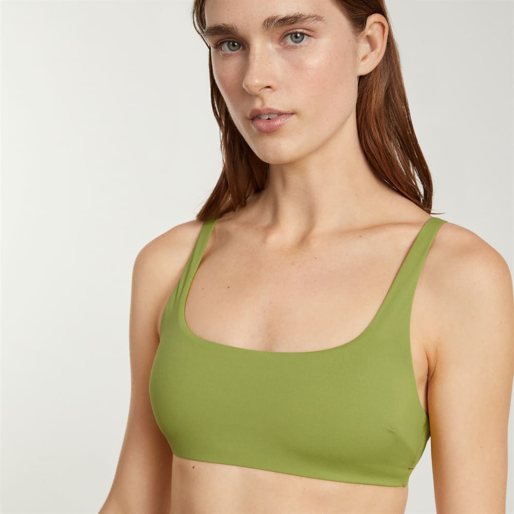 The Square-Neck Bikini Top | Pepper - Image 2