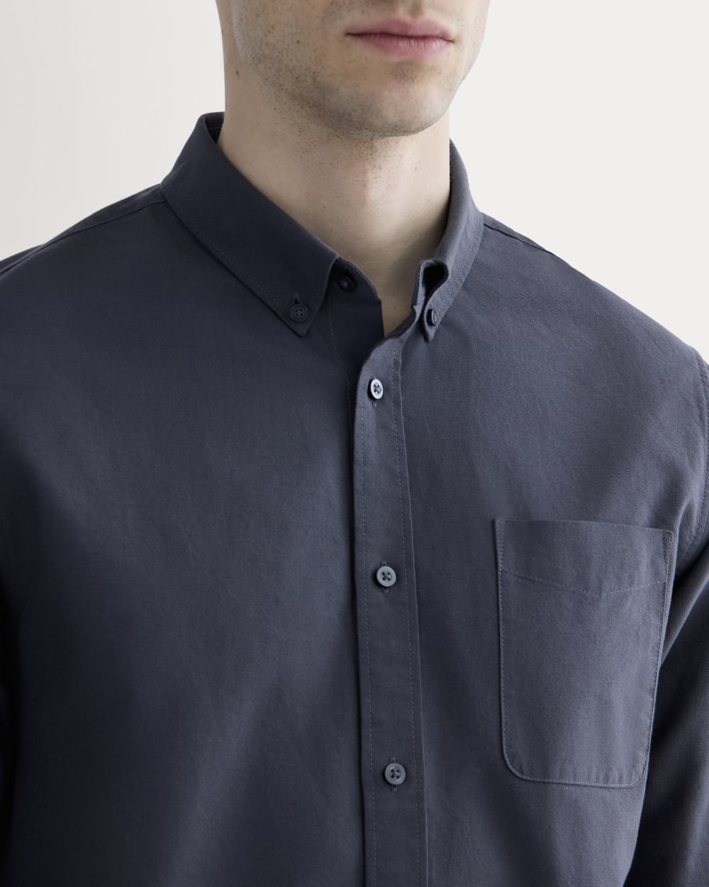 The Classic Oxford Shirt | Slate Grey | Tall - Image 4