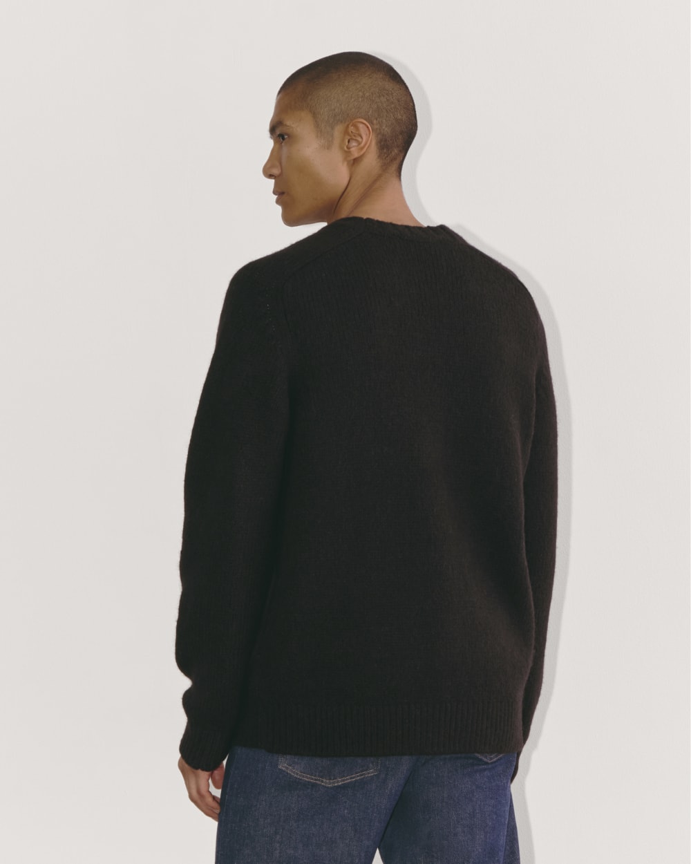 The Cloud Crewneck Sweater | Black - Image 5