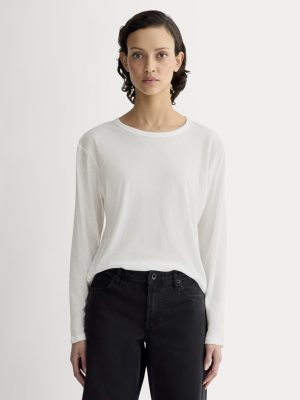 The Air Long-Sleeve Tee | White