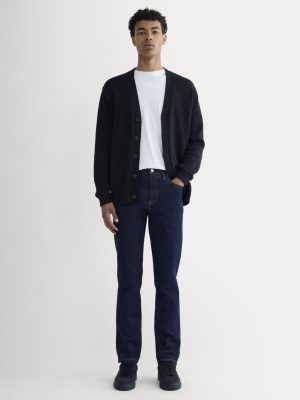 The Relaxed 4-Way Stretch Organic Jean | Uniform | Dark Indigo