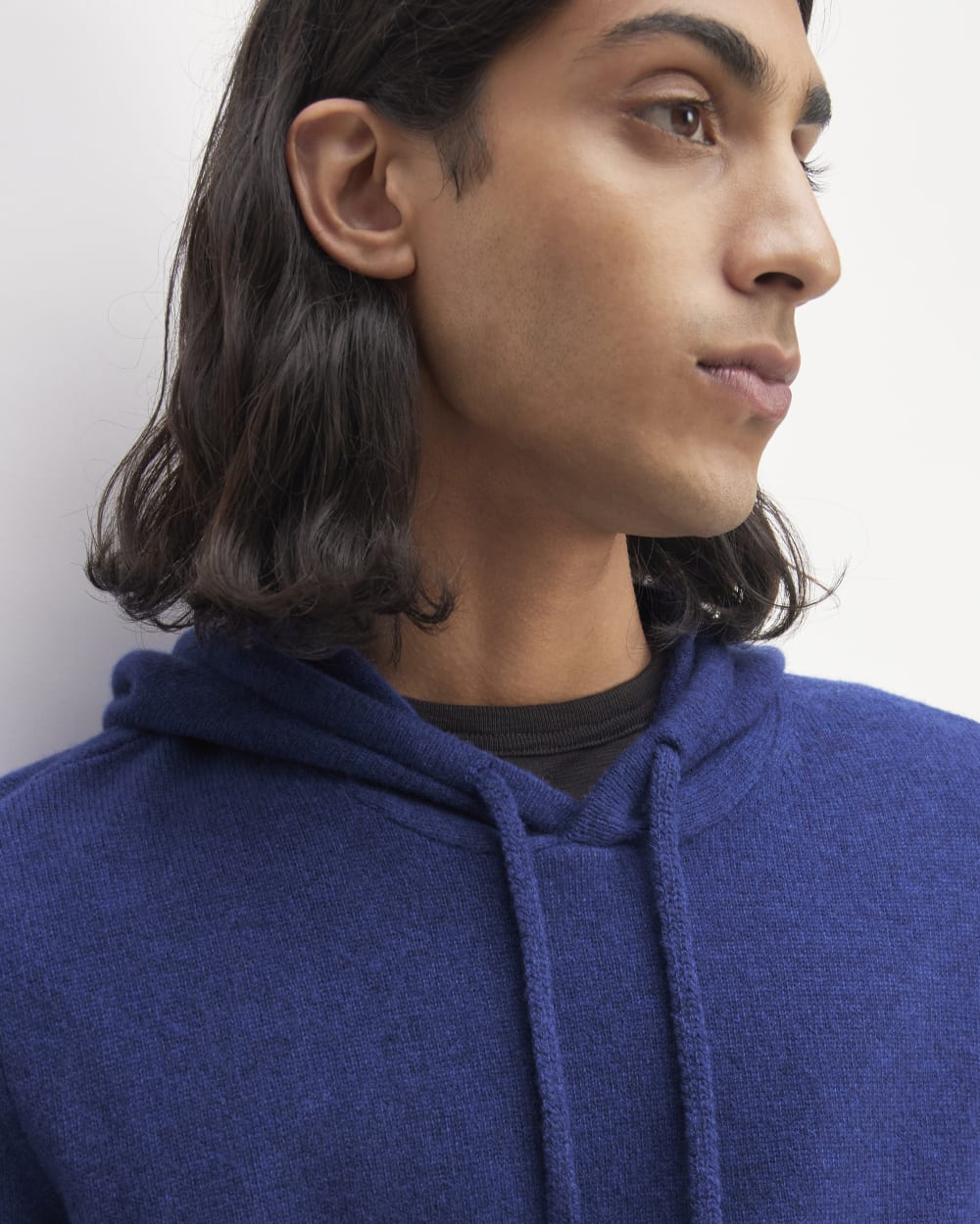 The Felted Merino Hoodie | Bellwether Blue Heather - Image 4