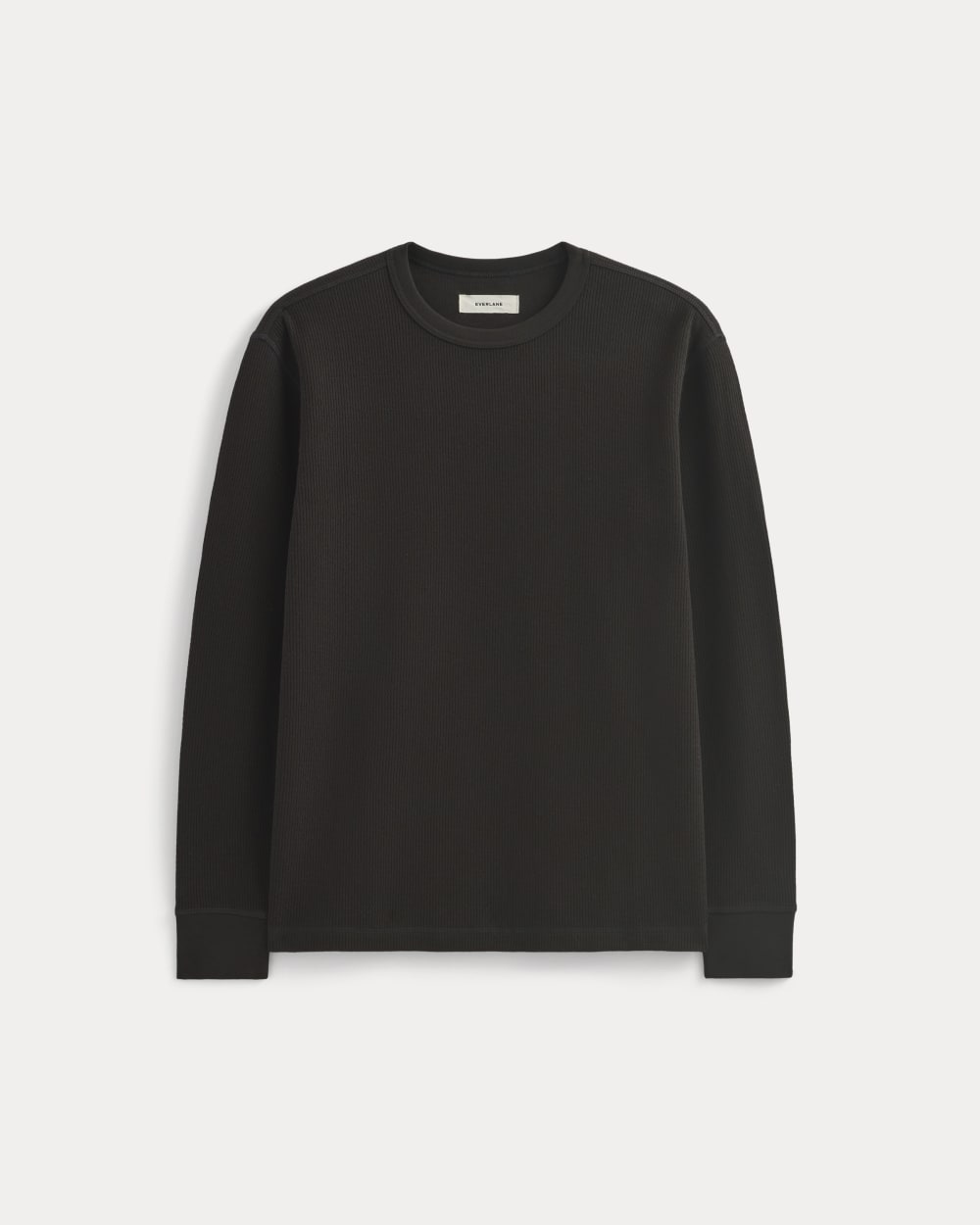Thermal Crew in Cozy Waffle | Black - Image 2