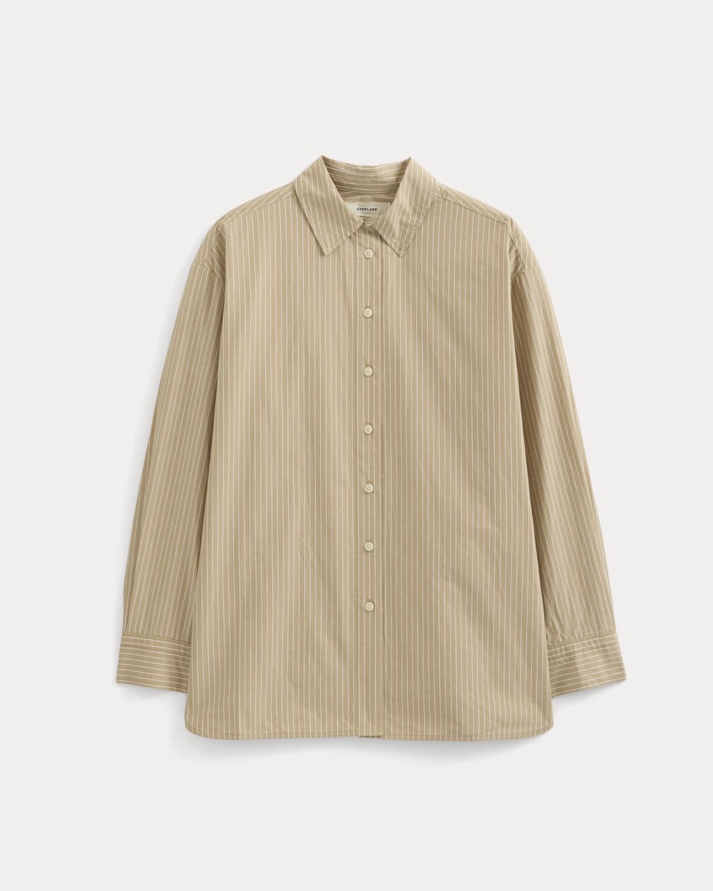 The Boyfriend Shirt in Ultrasoft Cotton | Tiger's Eye / Optic White - Image 2