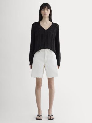 The OG Baggy Jean Short | Ecru