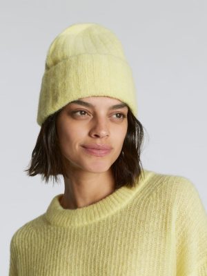 The Alpaca Beanie | Lemon