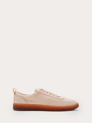 The Tread-Bare Sneaker | Pale Pink