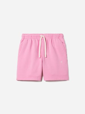 The Track Long Sweatshort | Bubble Gum