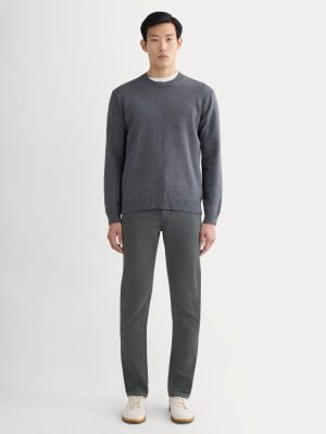 The Stretch Twill 5-Pocket Pant | Graphite