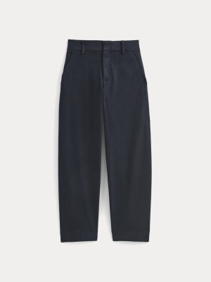 Cotton Twill Chino | Navy
