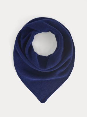 Cashmere Lovergirl Large Kerchief | Cobalt