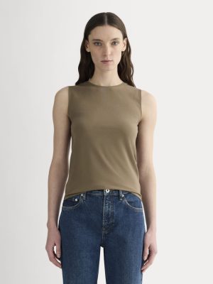 The Form Tank | Deep Taupe