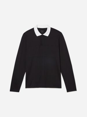 The Premium-Weight Rugby Shirt | Black