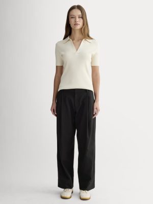 The Low-Rise Chino | Black