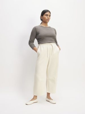 The ReTrack Barrel Sweatpant | Bone