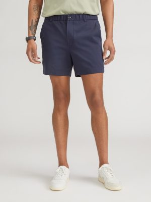 The Pull-On Performance Chino 5 Short | Deep Navy